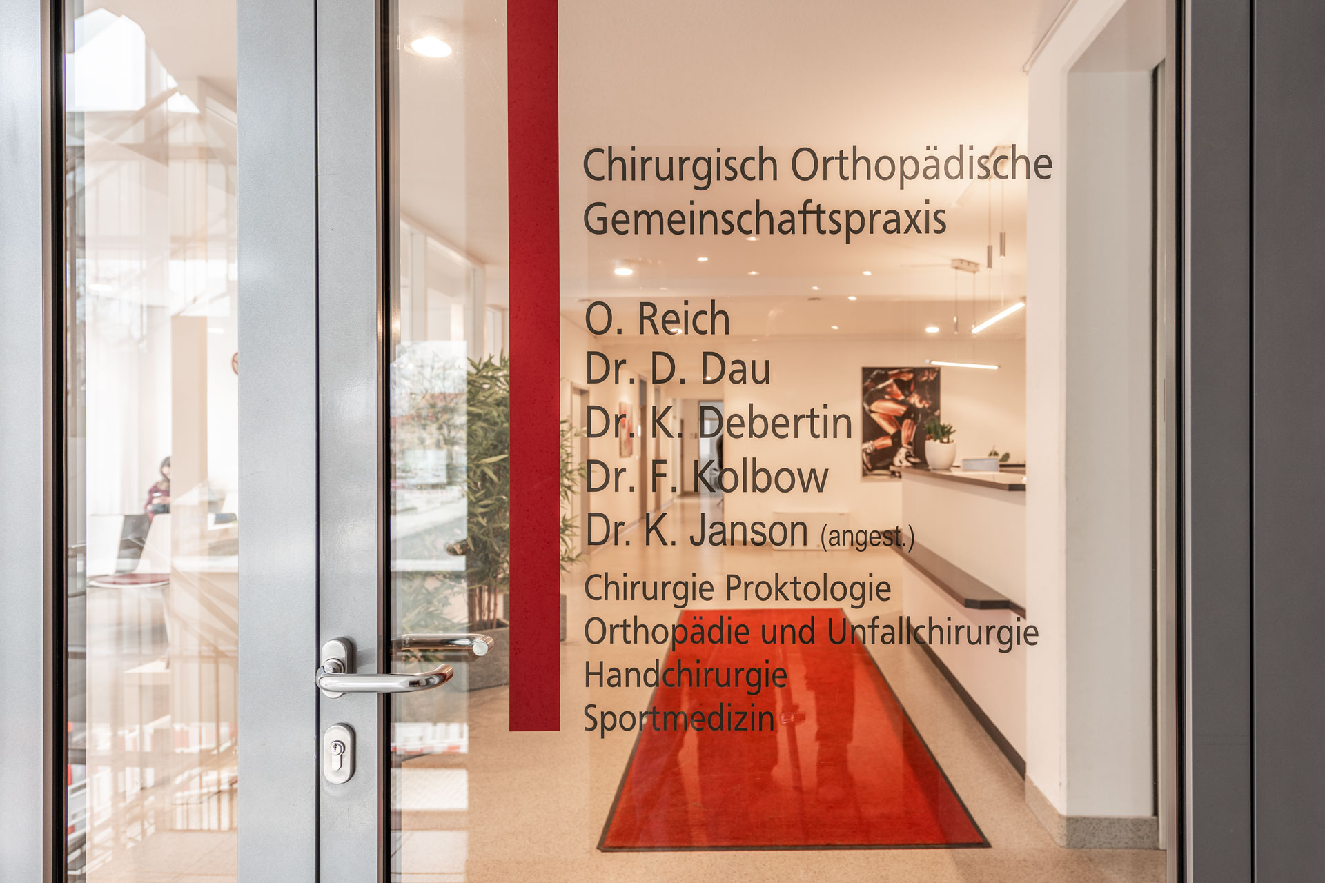 Chirurgische Gemeinschaftspraxis Wolfenbüttel – Eingang Chirurgische Gemeinschaftspraxis Wolfenbüttel - Eingang